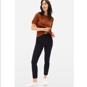 Everlane The Side-Zip Stretch Cotton Work Pant, Size 14